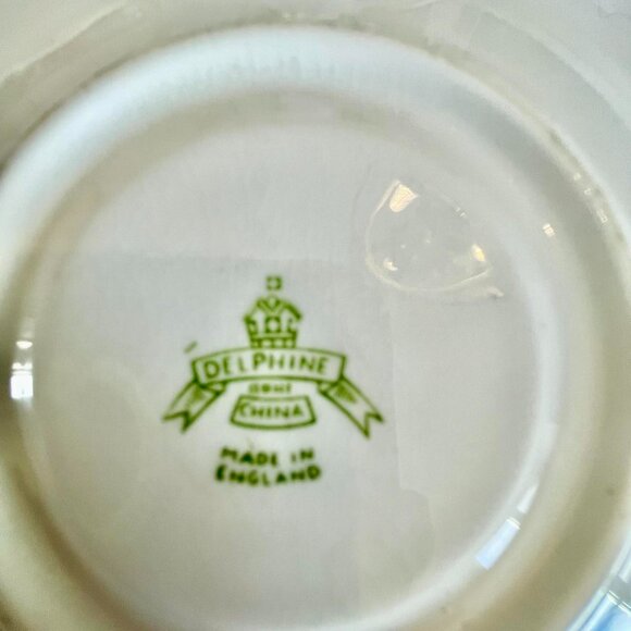 SUTHERLAND and DELPHINE tea cup and saucer set, England. Vintage. - Picture 5 of 5